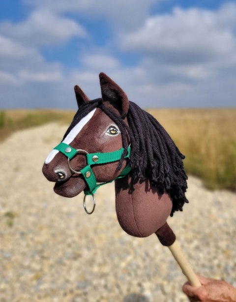 Premium Hobby Horse – Mały koń na kiju A4, ciemogniady Premium Hobby Horse – Mały koń na kiju A4, ciemogniady