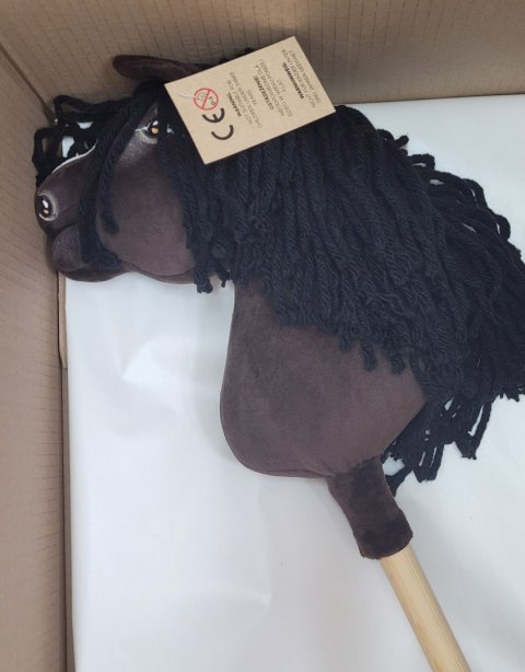 Premium Hobby Horse – Mały koń na kiju A4, ciemogniady Premium Hobby Horse – Mały koń na kiju A4, ciemogniady