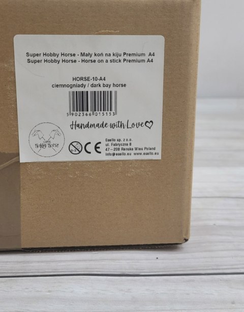 Premium Hobby Horse – Mały koń na kiju A4, ciemogniady Premium Hobby Horse – Mały koń na kiju A4, ciemogniady