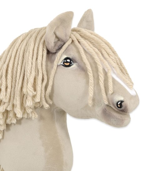 Premium Hobby Horse – Mały koń na kiju A4, cremello