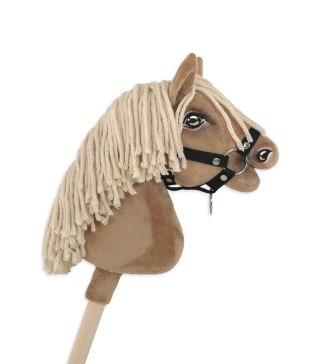 Kantar dla konia Hobby Horse A4 mały zapinany - czarny