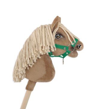 Kantar dla konia Hobby Horse A4 mały zapinany - zielony