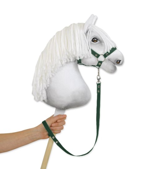 Uwiąz Hobby Horse z taśmy – Wytrzymały Uwiąz do Kantara - butelkowa zieleń Uwiąz Hobby Horse z taśmy – Wytrzymały Uwiąz do Kantara - butelkowa zieleń