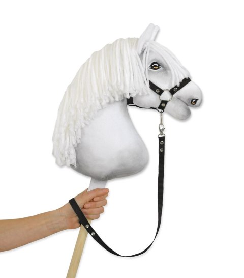 Uwiąz Hobby Horse z taśmy – Wytrzymały Uwiąz do Kantara - czarny