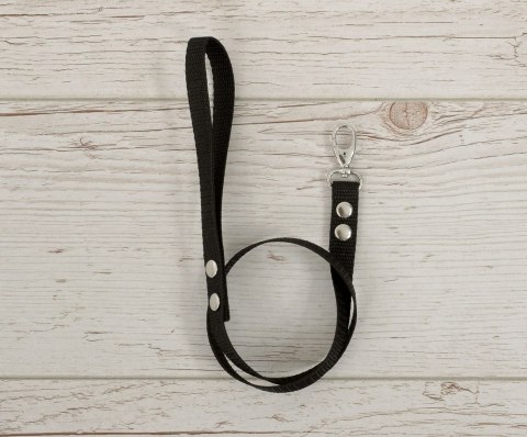 Uwiąz Hobby Horse z taśmy – Wytrzymały Uwiąz do Kantara - czarny
