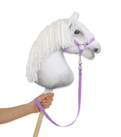 Uwiąz Hobby Horse z taśmy – Wytrzymały Uwiąz do Kantara - fioletowy