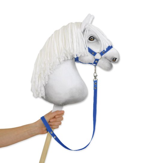 Uwiąz Hobby Horse z taśmy – Wytrzymały Uwiąz do Kantara - niebieski Uwiąz Hobby Horse z taśmy – Wytrzymały Uwiąz do Kantara - niebieski