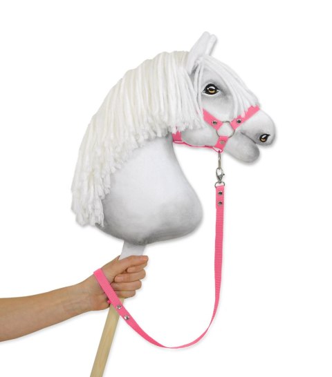 Uwiąz Hobby Horse z taśmy – Wytrzymały Uwiąz do Kantara - różowy Uwiąz Hobby Horse z taśmy – Wytrzymały Uwiąz do Kantara - różowy