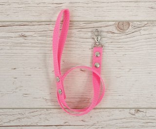 Uwiąz Hobby Horse z taśmy – Wytrzymały Uwiąz do Kantara - różowy