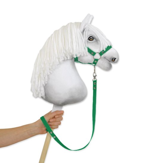 Uwiąz Hobby Horse z taśmy – Wytrzymały Uwiąz do Kantara - zielony