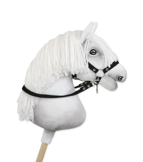Profesjonalne wodze do Hobby Horse – wygodne i wytrzymałe - czarne