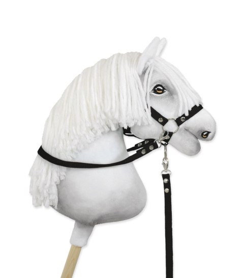 Profesjonalne wodze do Hobby Horse – wygodne i wytrzymałe - czarne