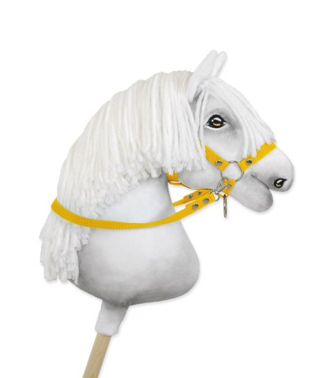 Profesjonalne wodze do Hobby Horse – wygodne i wytrzymałe - żółte Profesjonalne wodze do Hobby Horse – wygodne i wytrzymałe - żółte