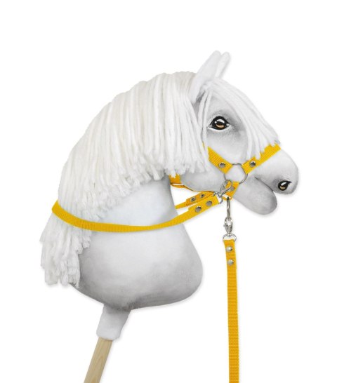 Profesjonalne wodze do Hobby Horse – wygodne i wytrzymałe - żółte Profesjonalne wodze do Hobby Horse – wygodne i wytrzymałe - żółte