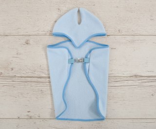 Polarowa derka i nauszniki dla konia Hobby Horse A3, jasny niebieski