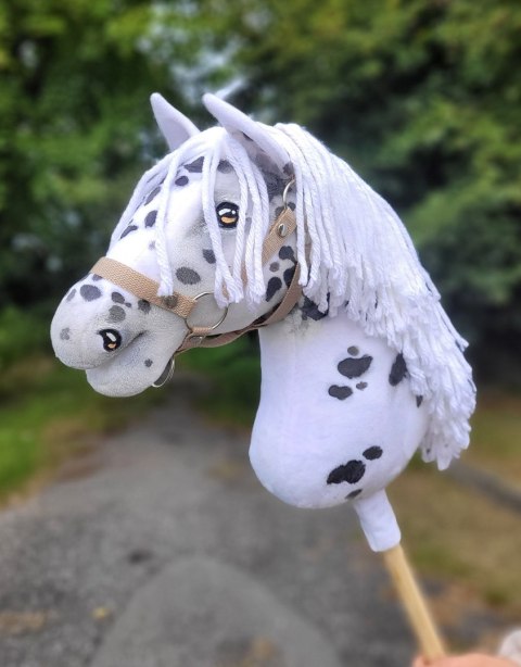Hobby Horse Duży koń na kiju Premium - tarantowaty A3 Hobby Horse Duży koń na kiju Premium - tarantowaty A3