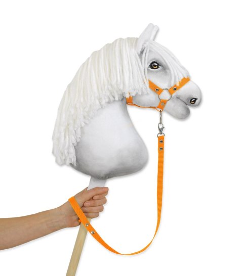 Uwiąz Hobby Horse z taśmy – Wytrzymały Uwiąz do Kantara - neon orange Uwiąz Hobby Horse z taśmy – Wytrzymały Uwiąz do Kantara - neon orange