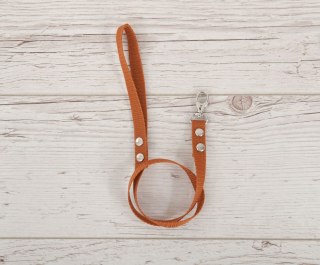 Uwiąz Hobby Horse z taśmy – Wytrzymały Uwiąz do Kantara - rudy