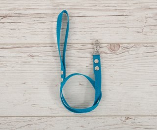 Uwiąz Hobby Horse z taśmy – Wytrzymały Uwiąz do Kantara - turkus