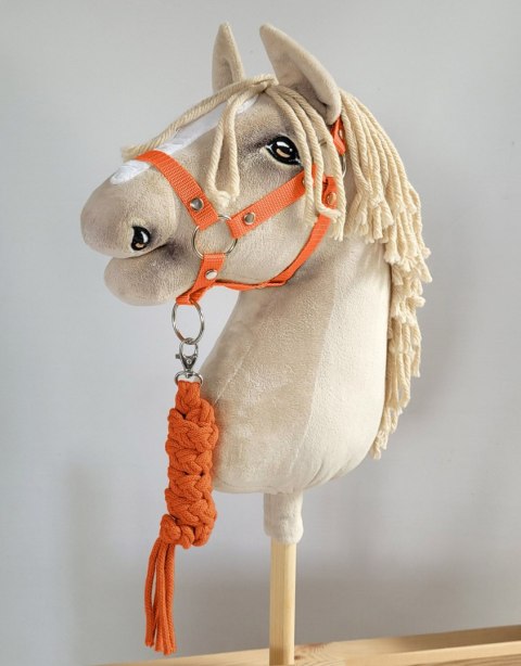Uwiąz dla Hobby Horse ze sznurka - pomarańczowy Uwiąz dla Hobby Horse ze sznurka - pomarańczowy