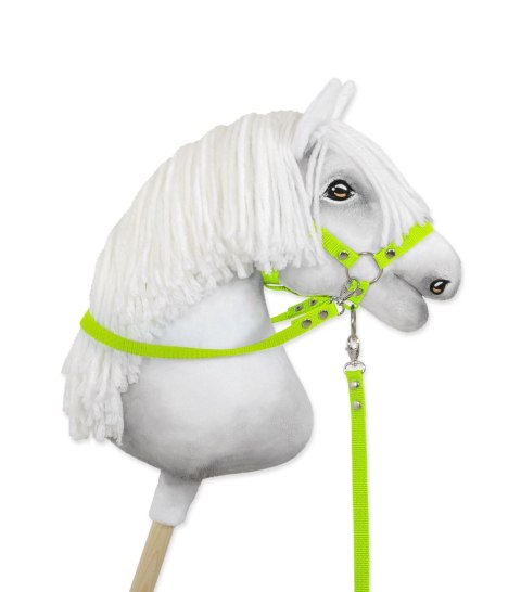 Profesjonalne wodze do Hobby Horse – wygodne i wytrzymałe - neon green Profesjonalne wodze do Hobby Horse – wygodne i wytrzymałe - neon green