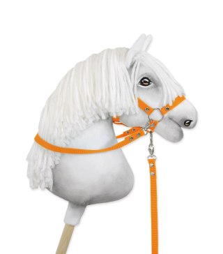 Profesjonalne wodze do Hobby Horse – wygodne i wytrzymałe - neon orange