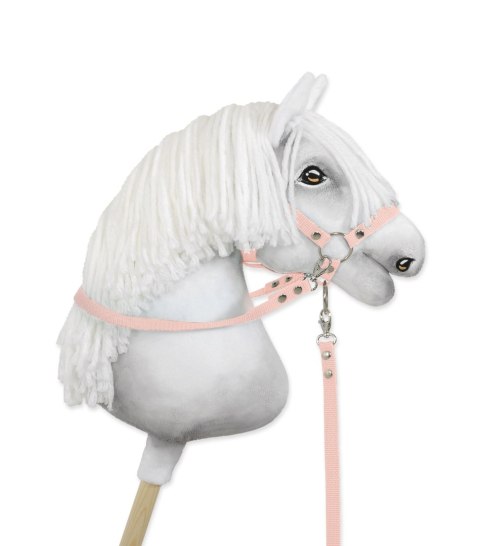Profesjonalne wodze do Hobby Horse – wygodne i wytrzymałe - pudrowy róż Profesjonalne wodze do Hobby Horse – wygodne i wytrzymałe - pudrowy róż