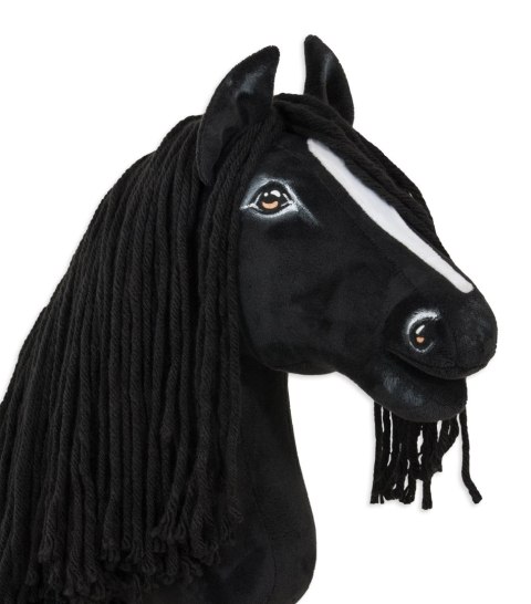 Hobby Horse Duży koń na kiju Premium - fryz koń fryzyjski II A3 Hobby Horse Duży koń na kiju Premium - fryz koń fryzyjski II A3