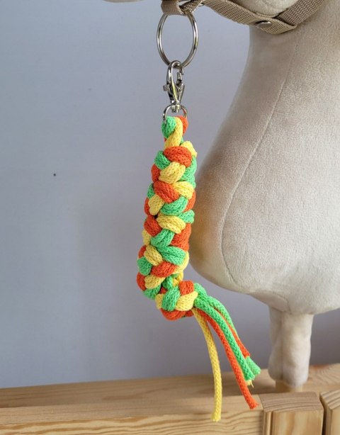 Uwiąz dla Hobby Horse ze sznurka - żółty/ jasny zielony/ pomarańczowy Uwiąz dla Hobby Horse ze sznurka - żółty/ jasny zielony/ pomarańczowy