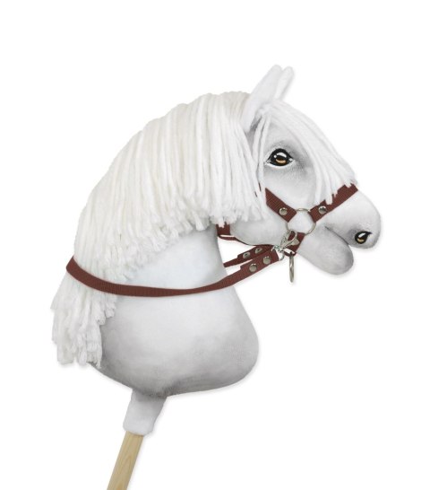 Profesjonalne wodze do Hobby Horse – wygodne i wytrzymałe - brązowe