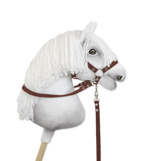 Profesjonalne wodze do Hobby Horse – wygodne i wytrzymałe - brązowe