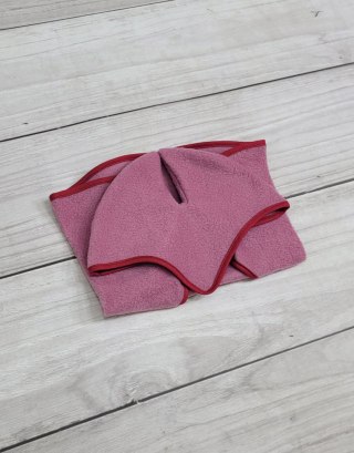 Polarowa derka i nauszniki dla konia Hobby Horse A3, jagodowy