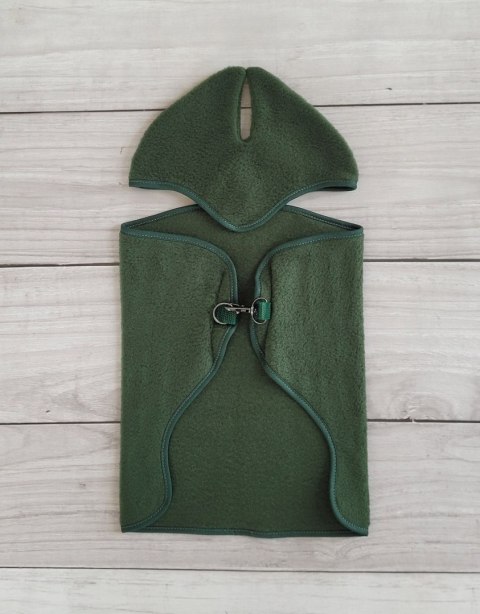 Polarowa derka i nauszniki dla konia Hobby Horse A4, butelkowa zieleń Polarowa derka i nauszniki dla konia Hobby Horse A4, butelkowa zieleń