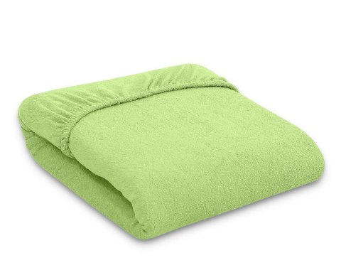 Prześcieradło frotte z gumką 120x60 cm do łóżeczka dziecięcego - zielone Prześcieradło frotte z gumką 120x60 cm do łóżeczka dziecięcego - zielone