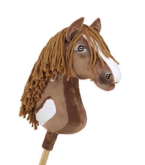 Hobby Horse Duży koń na kiju Premium - western II gniady z brązową grzywą A3 Hobby Horse Duży koń na kiju Premium - western II gniady z brązową grzywą A3