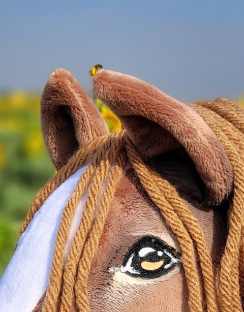 Hobby Horse Duży koń na kiju Premium - western II gniady z brązową grzywą A3 Hobby Horse Duży koń na kiju Premium - western II gniady z brązową grzywą A3