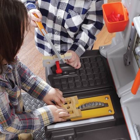 Duży Warsztat dla Dzieci Kącik majsterkowicza Światlo + 45 Akcesoria STEP2 Duży Warsztat dla Dzieci Kącik majsterkowicza Światlo + 45 Akcesoria STEP2