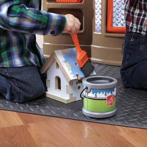 Duży Warsztat dla Dzieci Kącik majsterkowicza Światlo + 45 Akcesoria STEP2 Duży Warsztat dla Dzieci Kącik majsterkowicza Światlo + 45 Akcesoria STEP2