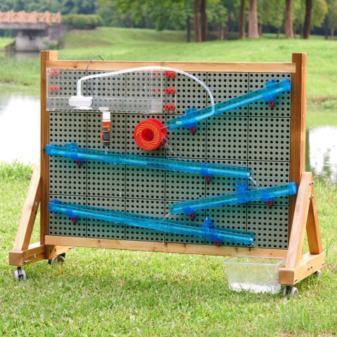 MASTERKIDZ Drewniana Ściana Tablica XXL Naukowa Kreatywna STEM WALL Outdoor MASTERKIDZ Drewniana Ściana Tablica XXL Naukowa Kreatywna STEM WALL Outdoor