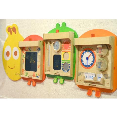 MASTERKIDZ System do Montażu 5 Ściennych Tablic Edukacyjnych Flex - Gąsienica MASTERKIDZ System do Montażu 5 Ściennych Tablic Edukacyjnych Flex - Gąsienica