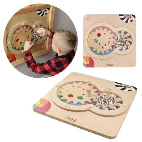 MASTERKIDZ Tablica Edukacyjna Koordynacja Rąk Trening Montessori MASTERKIDZ Tablica Edukacyjna Koordynacja Rąk Trening Montessori