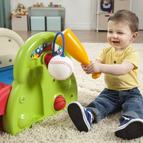 STEP2 Plac Zabaw Dla Dzieci Centrum Aktywności Zjeżdżalnia Koszykówka Baseball STEP2 Plac Zabaw Dla Dzieci Centrum Aktywności Zjeżdżalnia Koszykówka Baseball