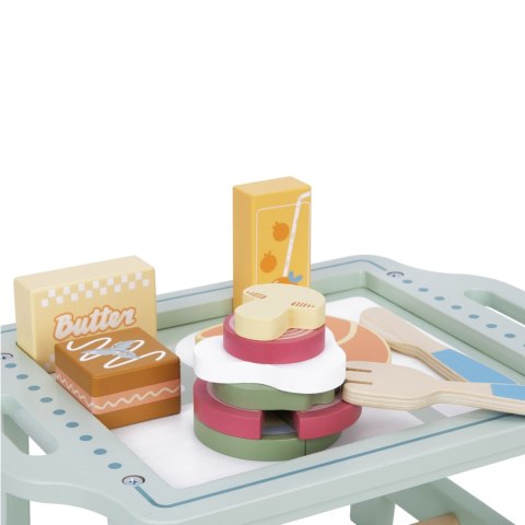 WOOPIE GREEN Zestaw Śniadaniowy z Tacą i Akcesoriami Serwis Pastelowy WOOPIE GREEN Zestaw Śniadaniowy z Tacą i Akcesoriami Serwis Pastelowy