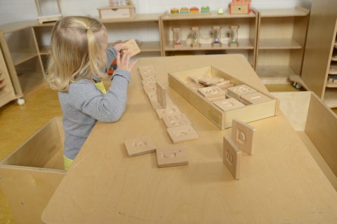 Zabawka Sensoryczna Rozpoznaj Dotykiem Literki Cyfry Kształty Masterkidz Montessori Zabawka Sensoryczna Rozpoznaj Dotykiem Literki Cyfry Kształty Masterkidz Montessori