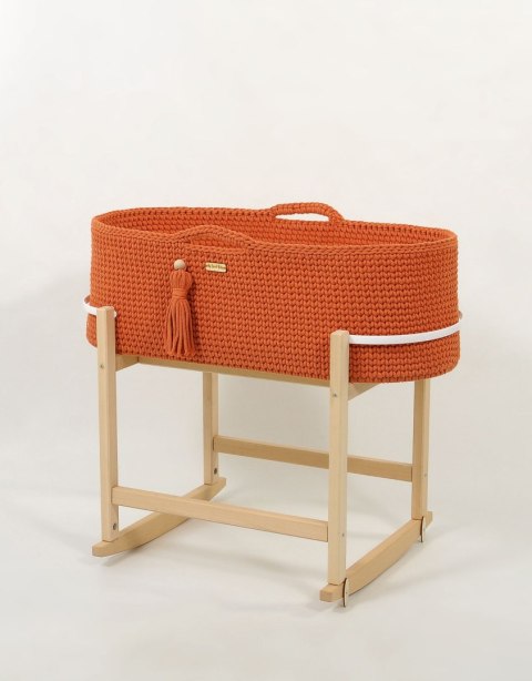 Kosz Mojżesza BOHO Handmade z kołyską - terracotta Kosz Mojżesza BOHO Handmade z kołyską - terracotta