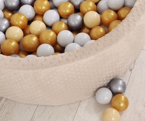 Plastikowe piłeczki do suchego basenu 50 szt. – Idealne do zabawy dla dzieci - srebrny Plastikowe piłeczki do suchego basenu 50 szt. – Idealne do zabawy dla dzieci - srebrny