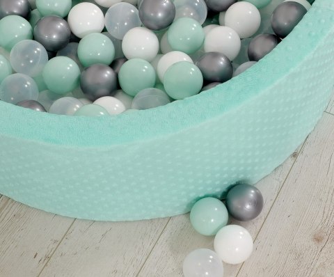 Plastikowe piłeczki do suchego basenu 50 szt. – Idealne do zabawy dla dzieci - srebrny Plastikowe piłeczki do suchego basenu 50 szt. – Idealne do zabawy dla dzieci - srebrny