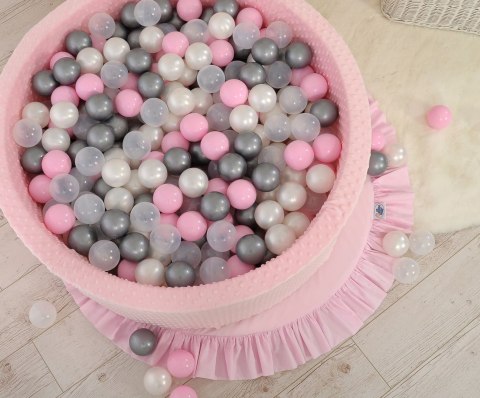 Plastikowe piłeczki do suchego basenu 50 szt. – Idealne do zabawy dla dzieci - srebrny Plastikowe piłeczki do suchego basenu 50 szt. – Idealne do zabawy dla dzieci - srebrny