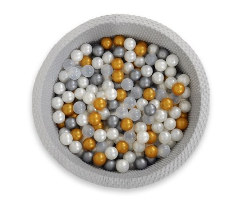 Plastikowe piłeczki do suchego basenu 50 szt. – Idealne do zabawy dla dzieci - złoty Plastikowe piłeczki do suchego basenu 50 szt. – Idealne do zabawy dla dzieci - złoty