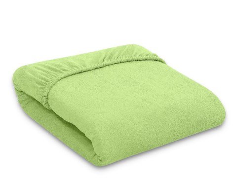 Prześcieradło frotte z gumką 120x60 cm do łóżeczka dziecięcego - zielone Prześcieradło frotte z gumką 120x60 cm do łóżeczka dziecięcego - zielone